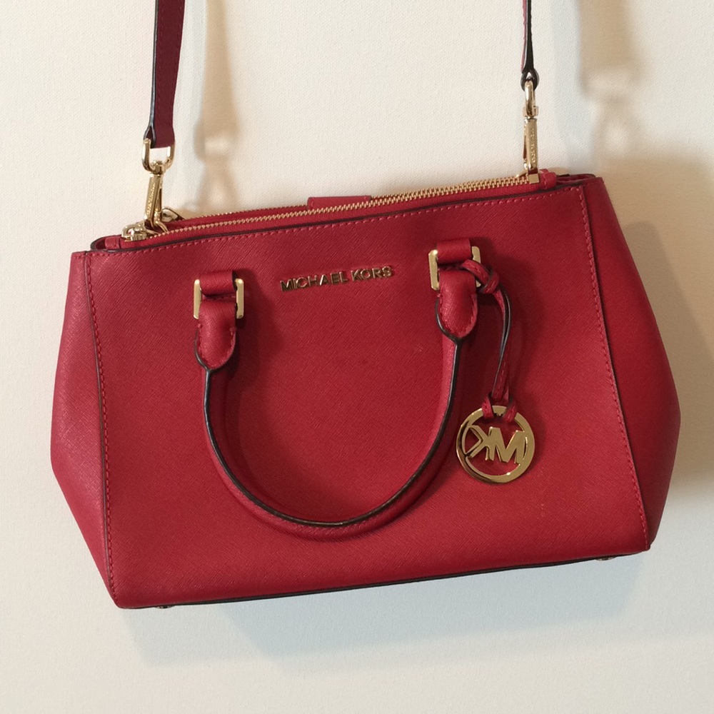 Michael kors red bag